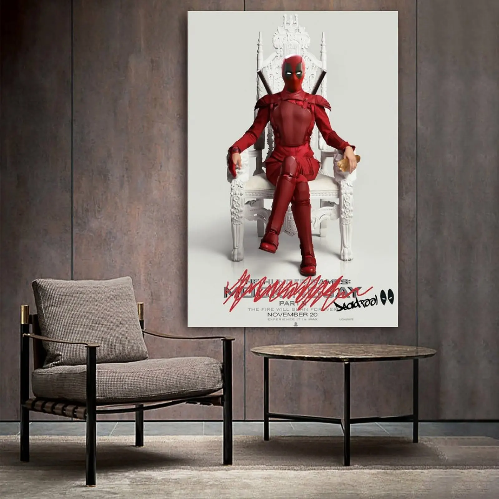 

Deadpool Movie 2016 Poster Canvas Art Poster and Wall Art Picture Print Modern Family bedroom Decor Posters