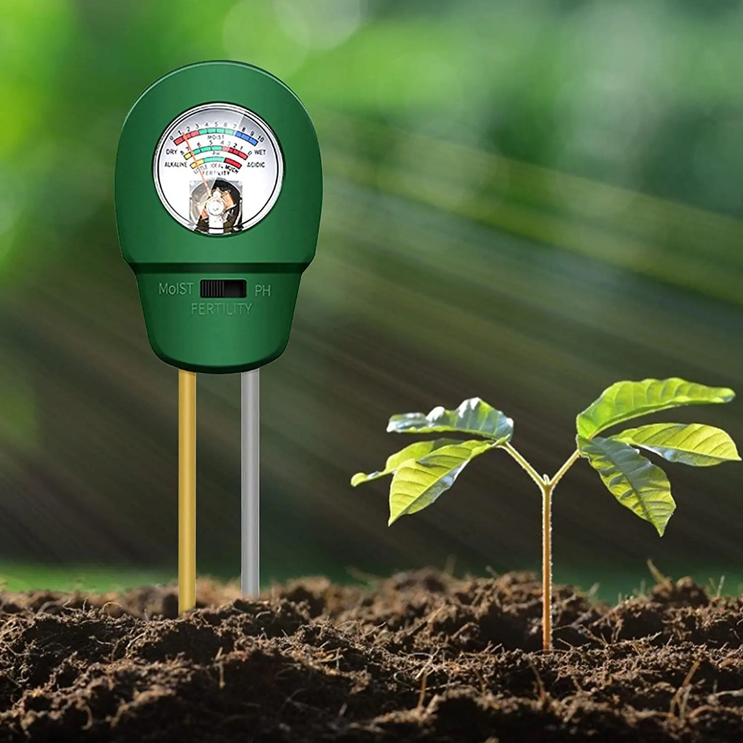 3 в 1 анализатор влажности почвы PH метр|Измерители pH| |