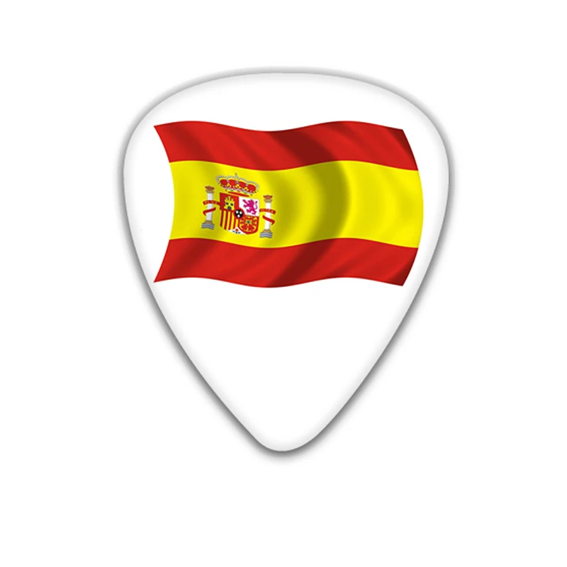 6/12 шт Испанский флаг комплект Электрический \ медиаторы для акустической гитары