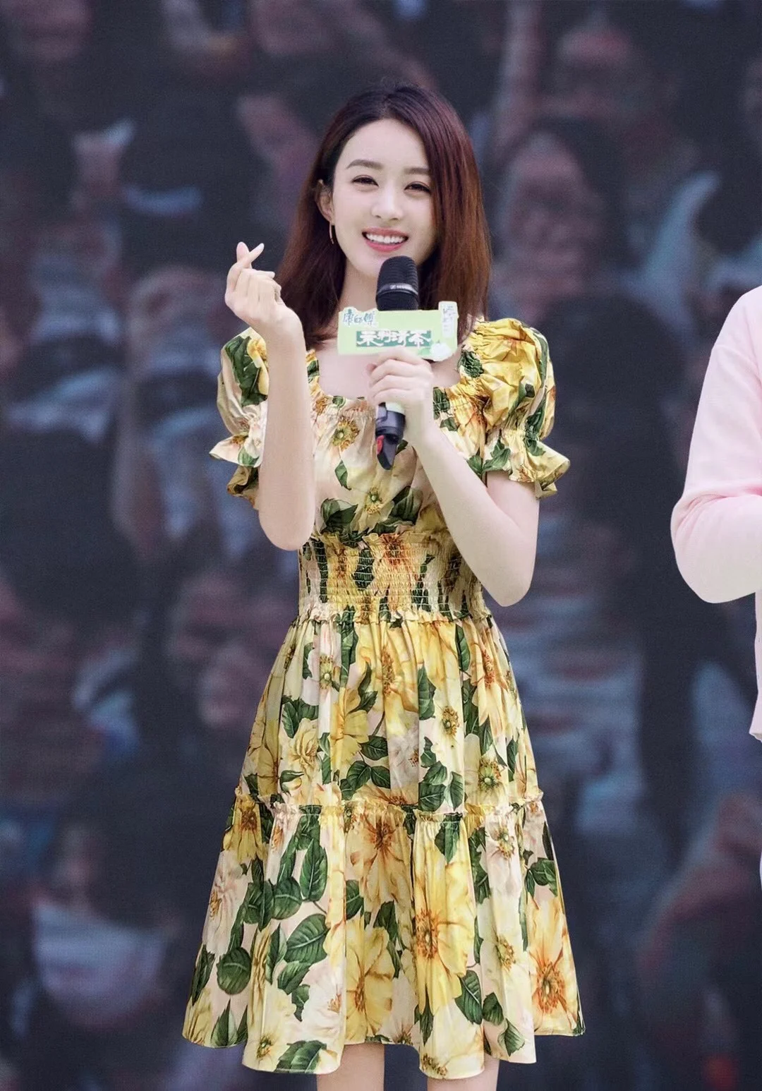 

2021 Fashion Summer Women Beach Dress Female Square Collar Puff Short Sleeve Elastic Wasit Floral Print Boho Party Dress