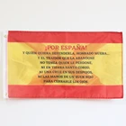 Флаг Испании с крестом виндовой империи испанской империи крестом Сан-Андреас для Испании Honor Die 3x5 футов 90x150 см латунные кольца