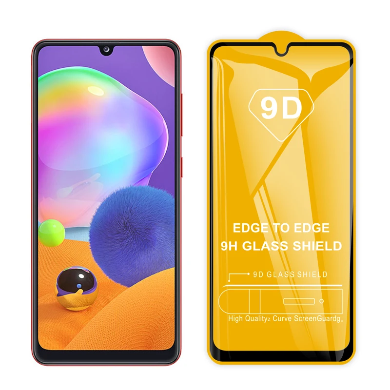 Для Samsung Galaxy A31 A 31 A315F A315G 6 4 &quot5D 6D 9D полное покрытие из клея Закаленное стекло