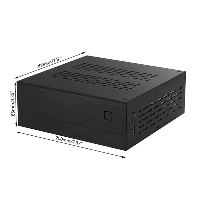 Чехол A01 Mini ITX для компьютера алюминиевый чехол-портфель домашнего кинотеатра