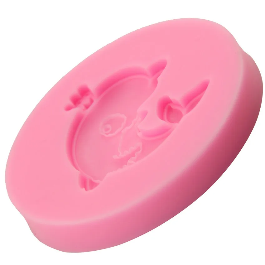 Силиконовая форма для торта в виде дельфина принцессы мастики | Дом и сад