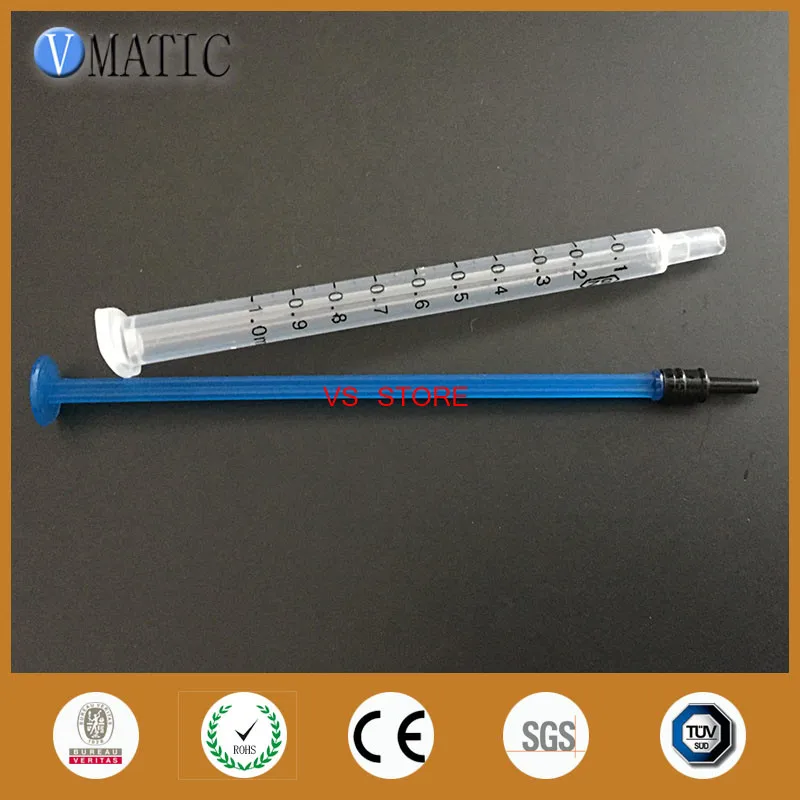 Free Shipping 50 Sets 1ml 1cc Industrial Glue Syringe / Dispensing With Orange Cap/Stopper | Обустройство дома