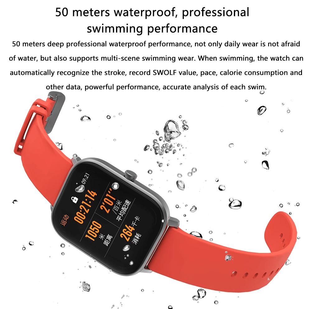 Глобальная версия Amazfit GTS Смарт-часы gps AMOLED для бега спортивный Пульс 5ATM водонепроницаемый браслет Смарт-часы Android Amazfit