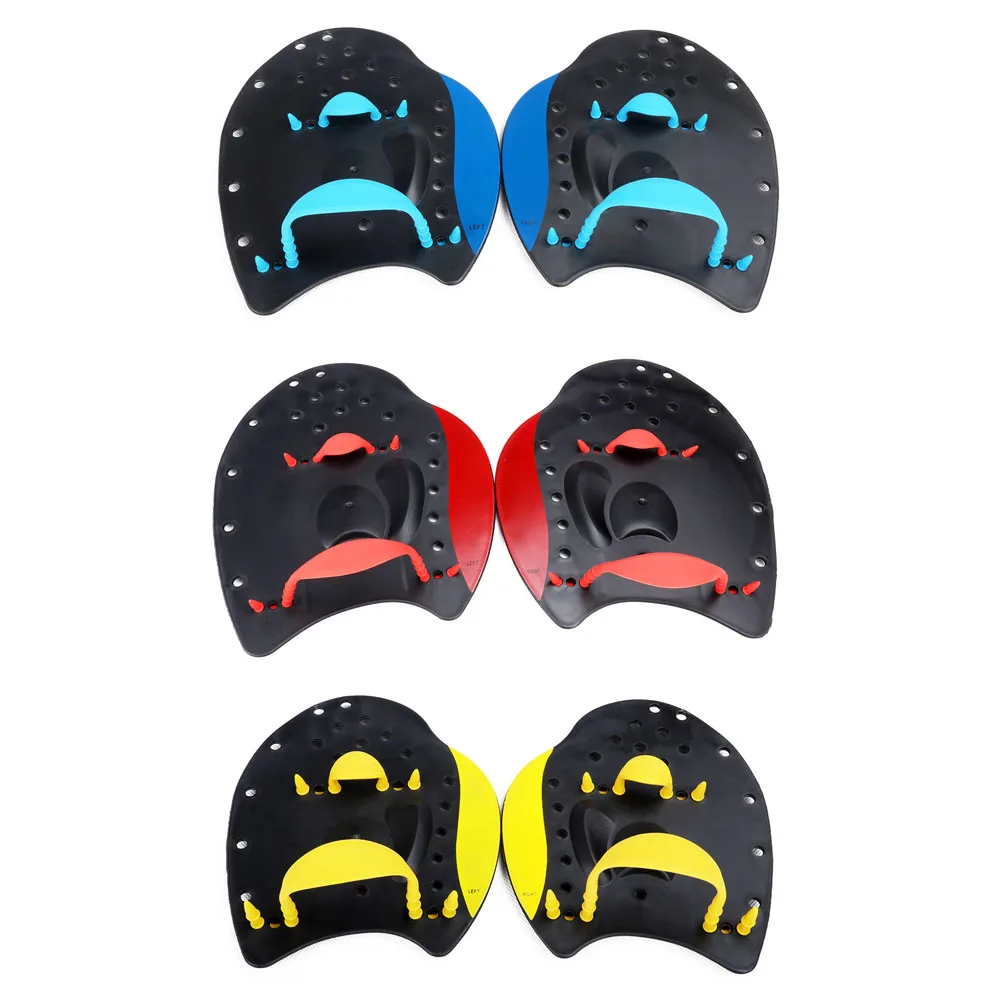 Adult Children Professional Swimming Paddles Girdles Correction Hand Fins Flippers Palm Finger Webbed Gloves Paddle Water Sports | Спорт и