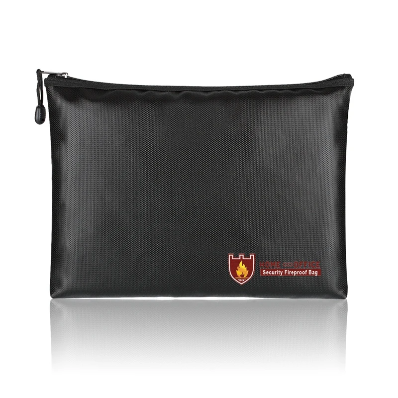 

Fireproof Document Bag,Waterproof and Fireproof Document Bags,Fireproof Money Bag for A4 Document Holder