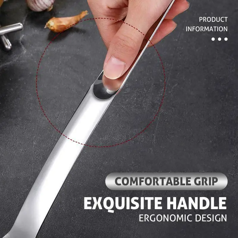

Oil Filter Spoon Stainless Steel Long Handle Spoon for Hot Pot Restaurant Home Kitchen DTT88