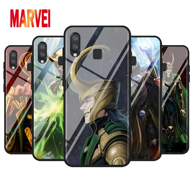 

Fashion Marvel Loki Art For Samsung Galaxy A90 A80 A70 S A60 A50S A30 S A40 S A2 A20E A20 S A10S A10 E Black Phone Case Cover