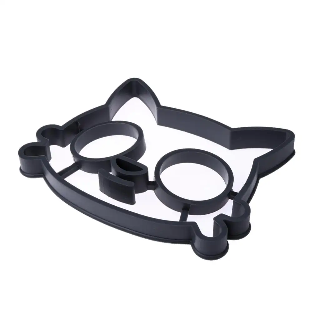 Силиконовые кошка толще силикагель формы для обжаривание яиц инструменты омлета