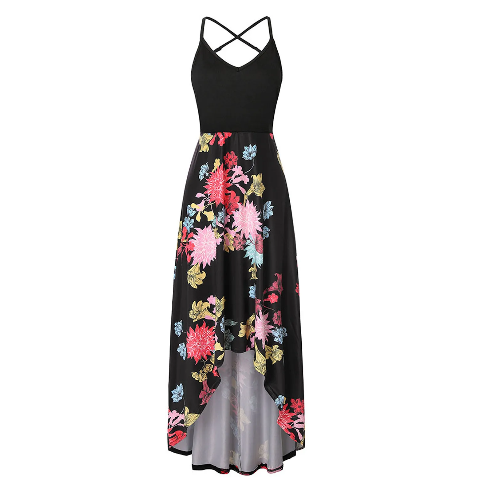 

#61 Spaghetti Straps Plus Size Bodycon Backless Sleeveless Sexy Mini Dresses Women Summer High Waist V-neck Casual Y2k Dress