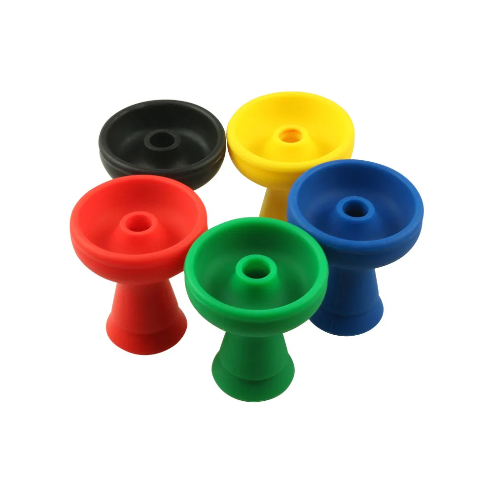 

1 pc Round Porous Shape Seven Holes Shisha Silicone Bowl Hookah Accessories