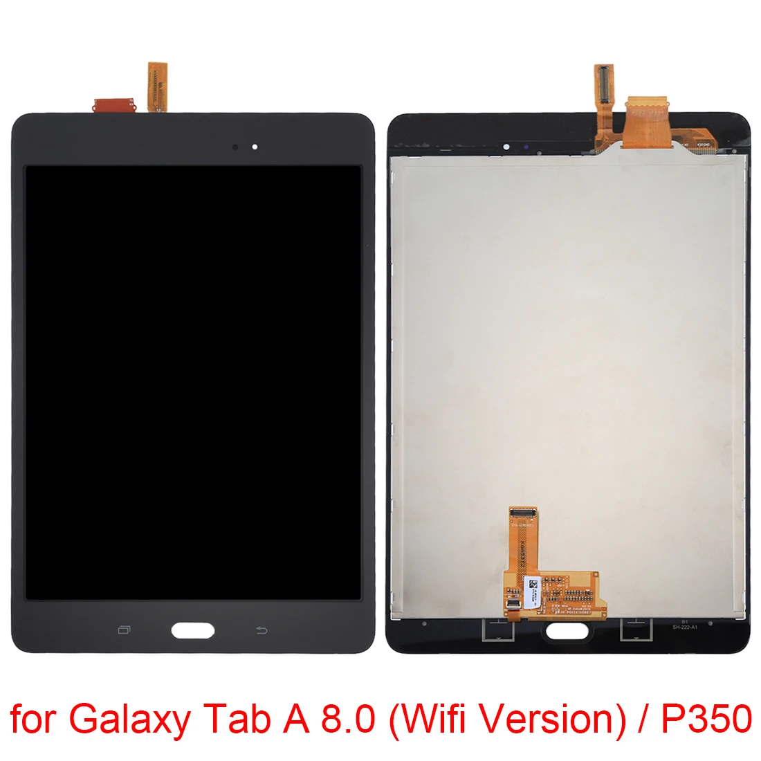 Для ЖК-экрана и дигитайзера полная сборка для Galaxy Tab A 8 0/T350 ремонт замена
