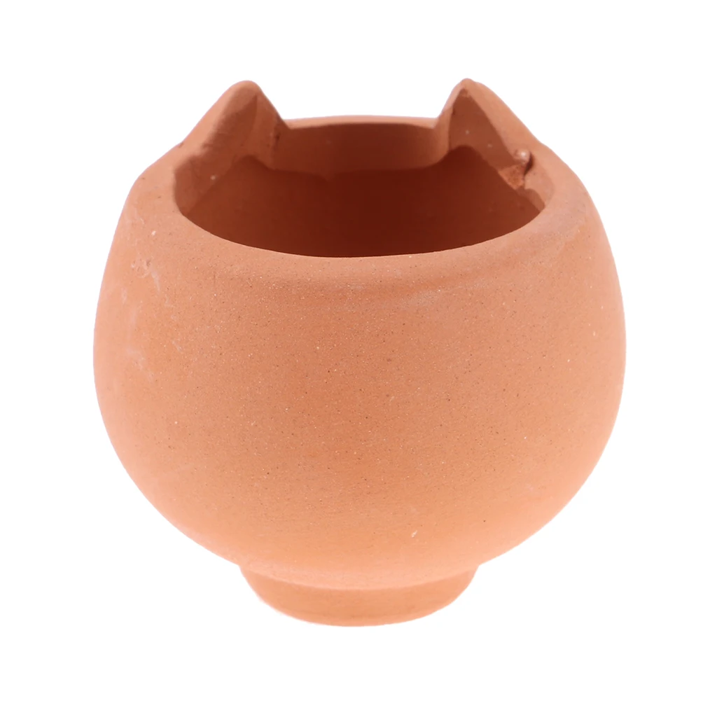 1/12 Миниатюрные керамические цветочные горшки для кукольного домика ваза