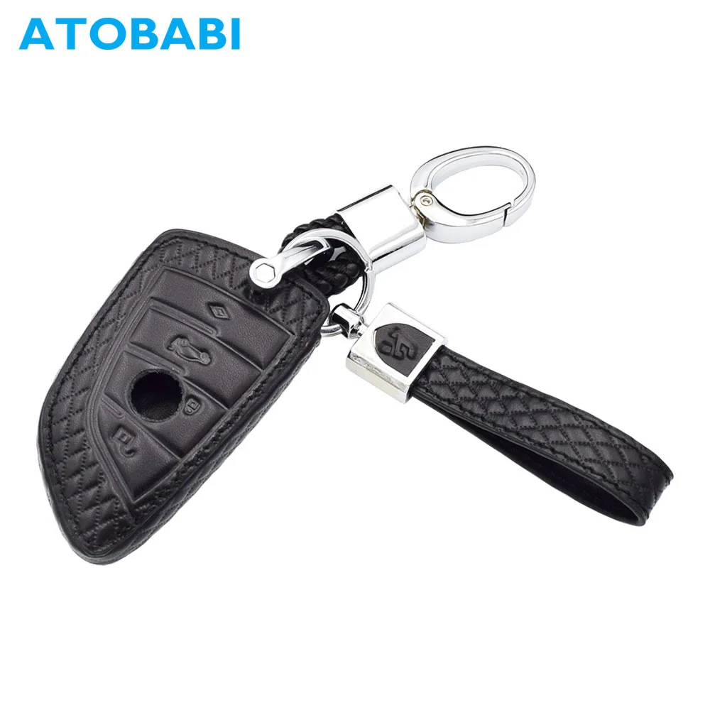 

Чехол для ключей из натуральной кожи для BMW 1 2 5 7 Series 252 528li 530li X1 X5 X6 3 4 кнопки