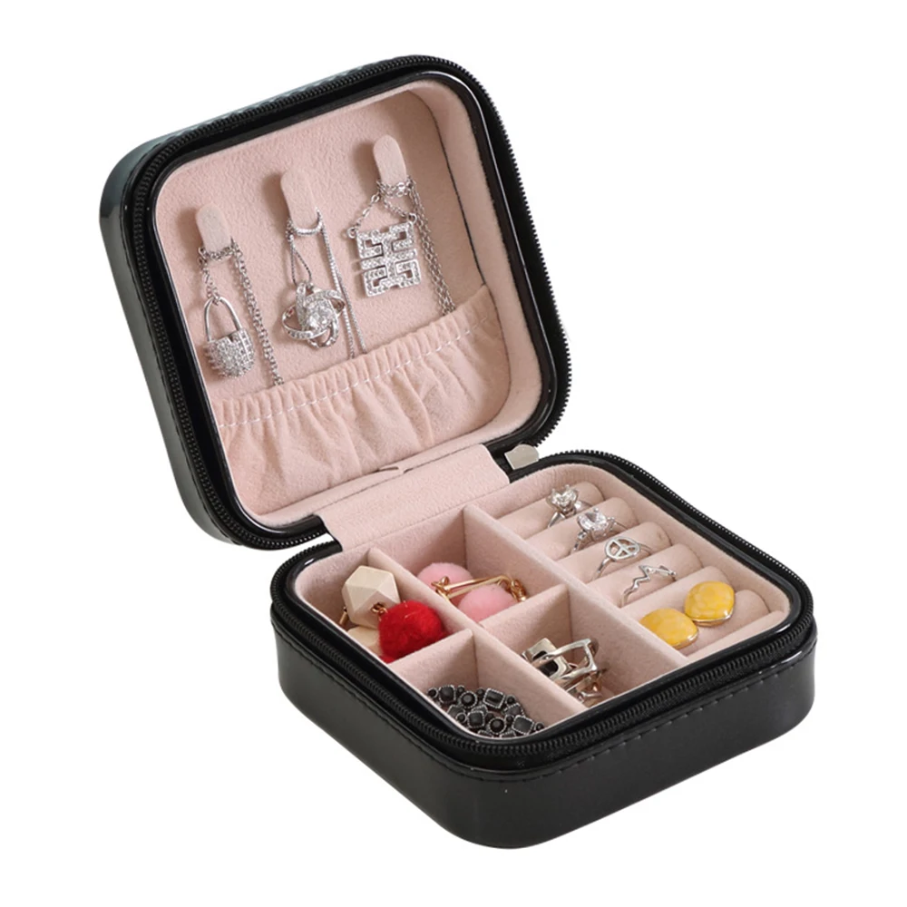 Туристические украшения Органайзер мини коробки ювелирных изделий для женщин