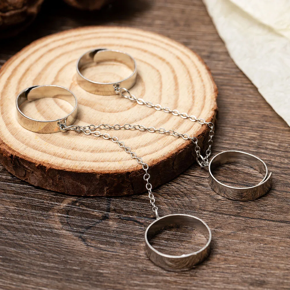 Кольцо женское многослойное в стиле хип-хоп с индексом аксессуары для пальцев |