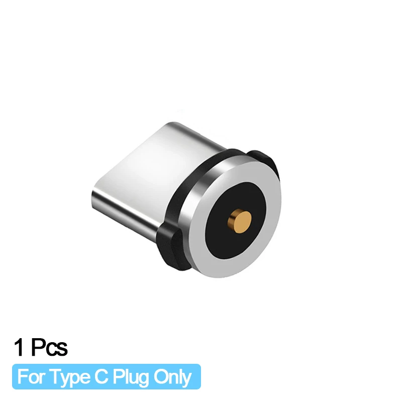 Plug For Type C Светодиодный стример поглощающая электромагнитное излучение кабель светящийся микро Тип usb C 8 Pin кабель для быстрой зарядки потока яркий МАГНИТ Зарядное устройство Шнуры Провода - Цвет: Plug For Type C