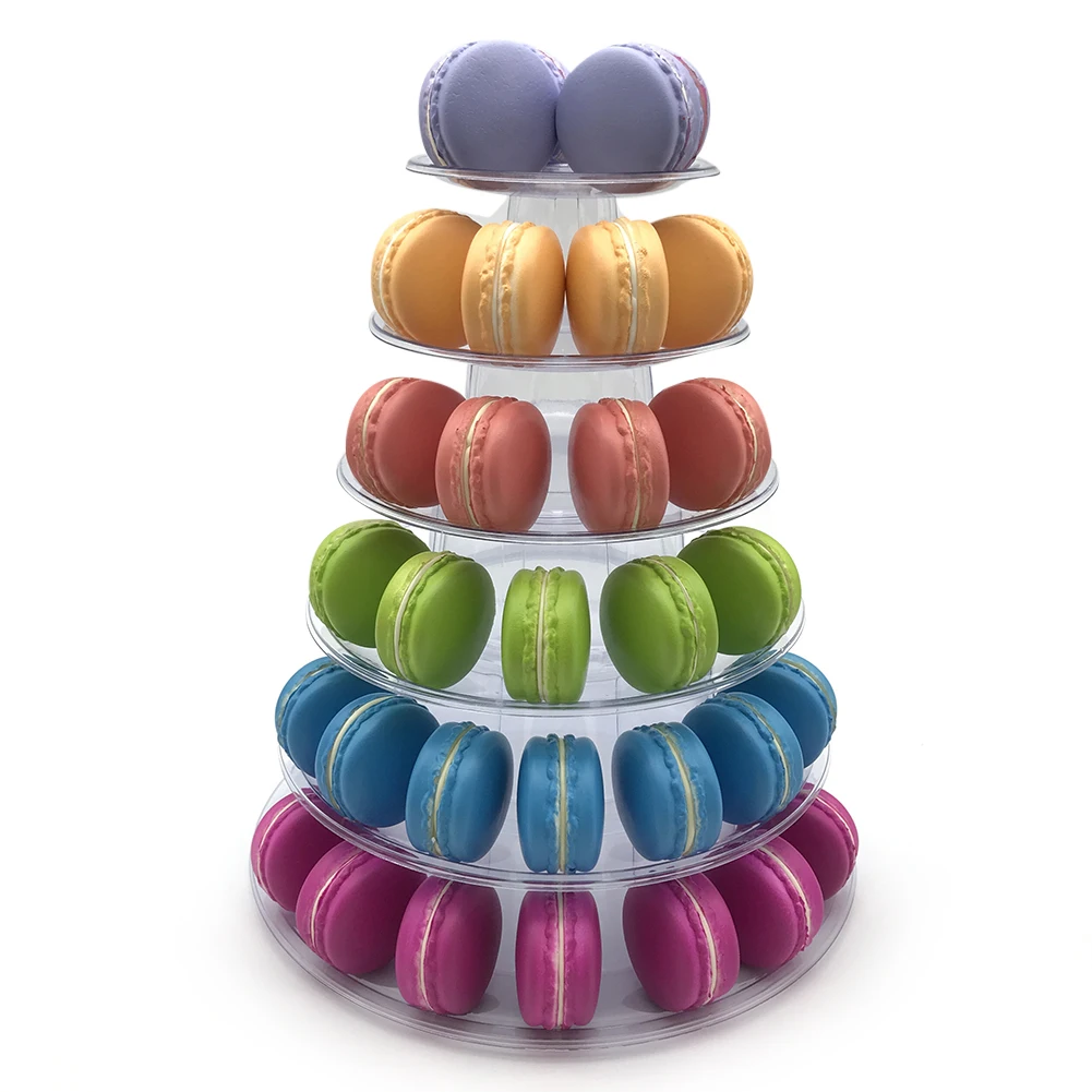 Подставка для макарон кексов 6 ярусов искусственный держатель Свадебная