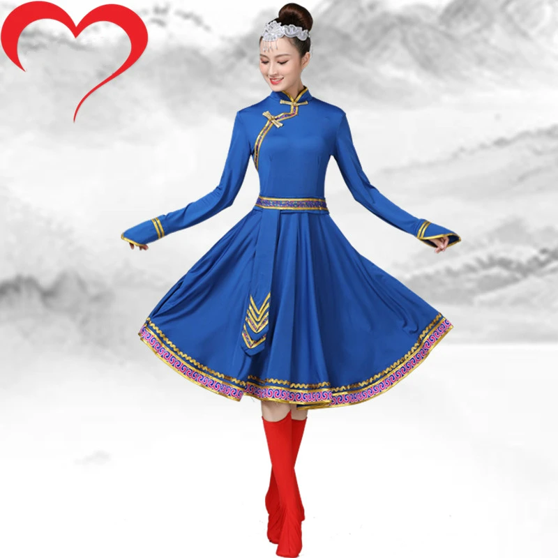 

Chinese-Style Dance Costumes Women's National Costume Show Stretch Performance Dance Clothes