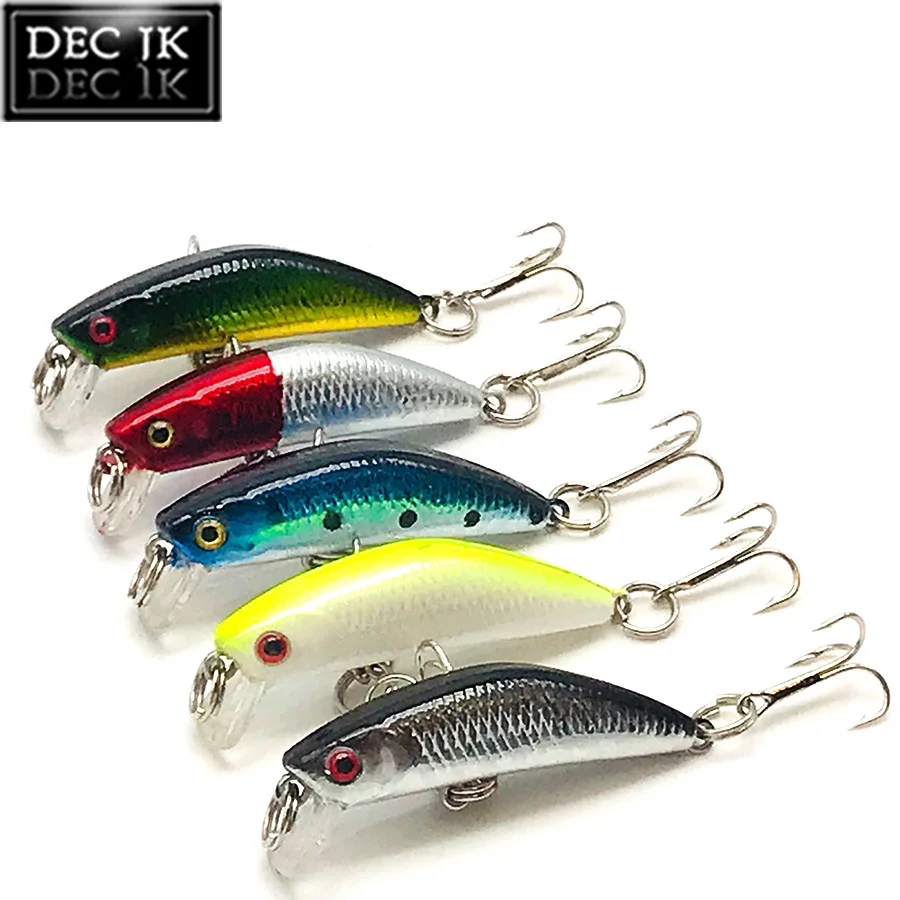 Мини-кренкбейт искусственная рыболовная приманка 3D глаза | Спорт и развлечения