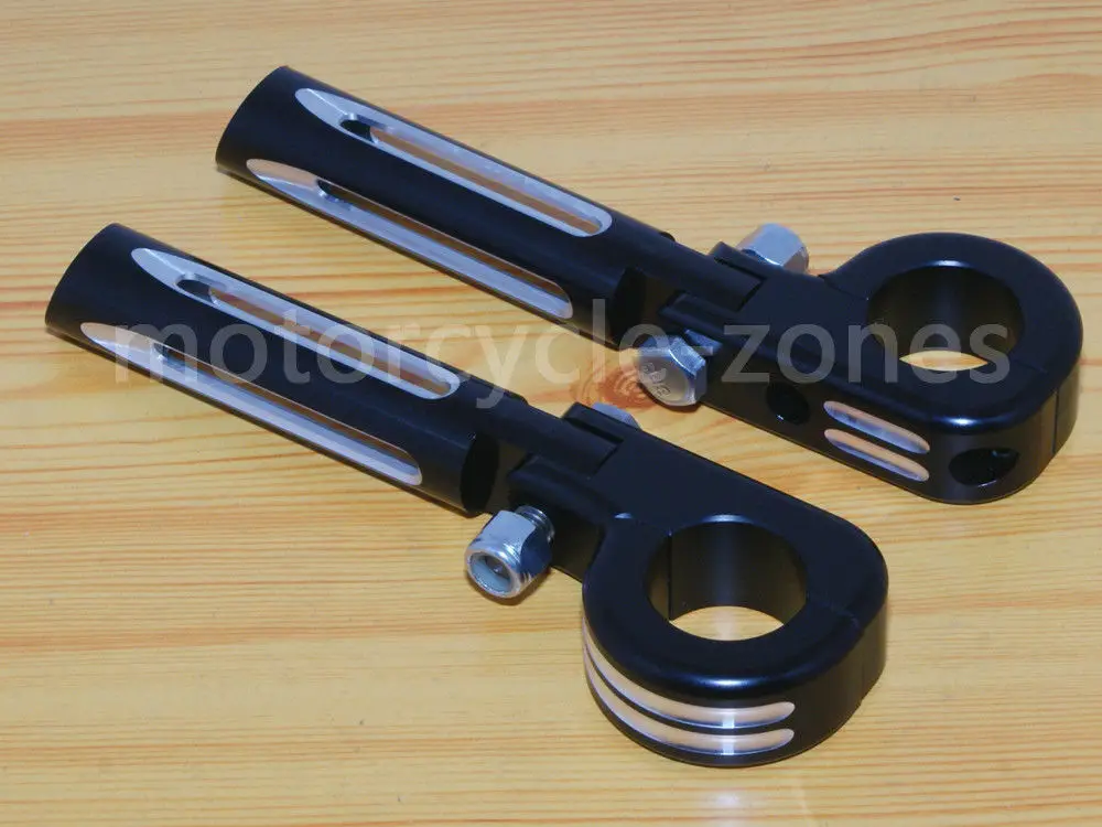 Motorcycle CNC 1 1/4&quot 32mm Foot Pegs Footrests Mount Clamp Bar Highway Engine Guard For Harley Yamaha Suzuki Honda | Автомобили и