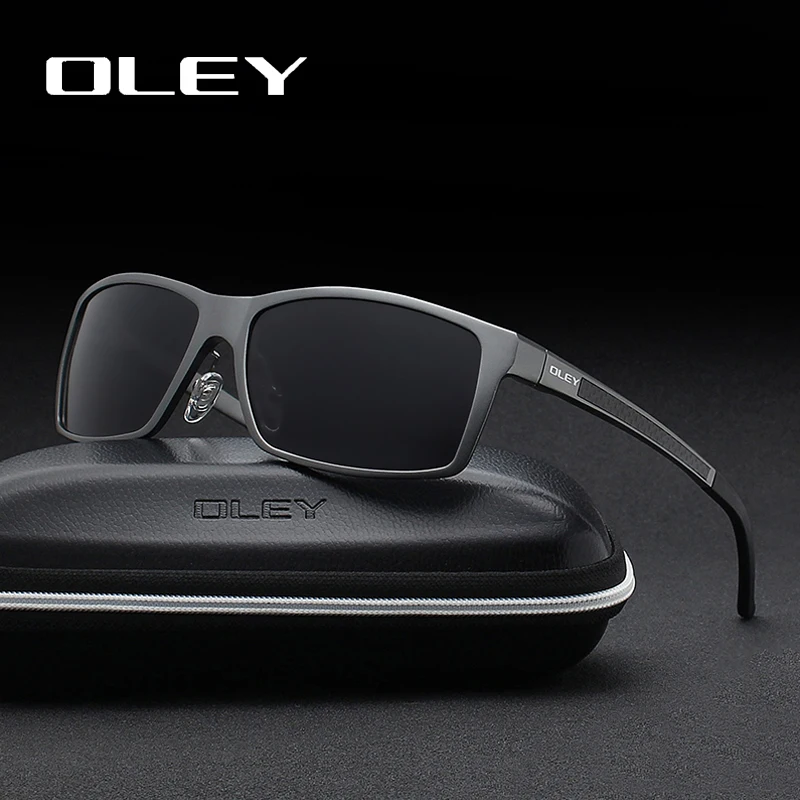 Солнцезащитные очки OLEY Мужские поляризационные алюминиево-магниевые