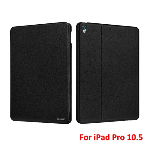 Для iPad Pro 10,5 флип-чехол Xundd роскошный противоударный чехол из искусственной кожи для iPad 9,7 / iPad Mini 4 чехол-кошелек - Цвет: Black-iPad Pro 10.5