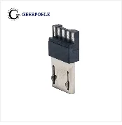 20 шт./партия USB Мужской 5p с оболочкой пластиковый корпус Micro USB разъем Jack хвост телефонный разъем Sockect терминалы DIY