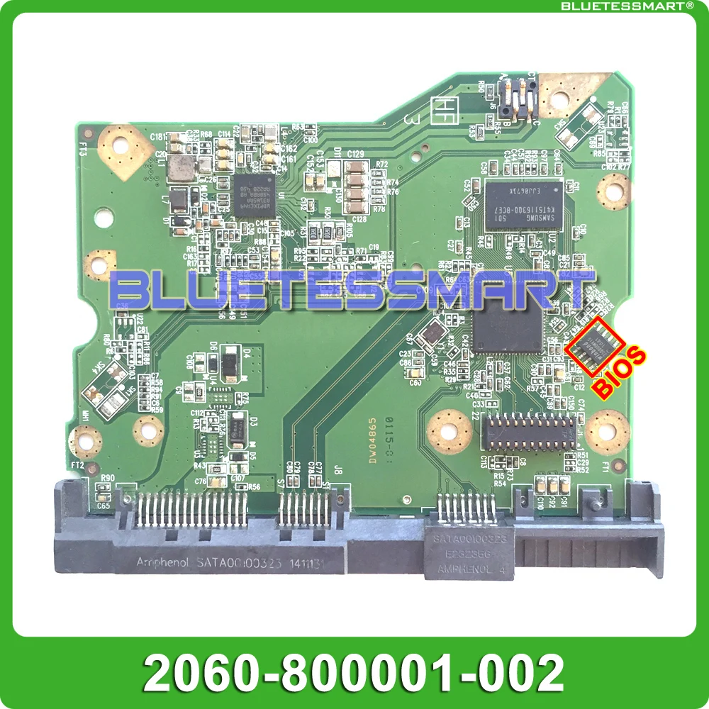 HDD PCB печатная плата логическая 2060 800001 002 для WD 3 5 SATA жесткого диска восстановления