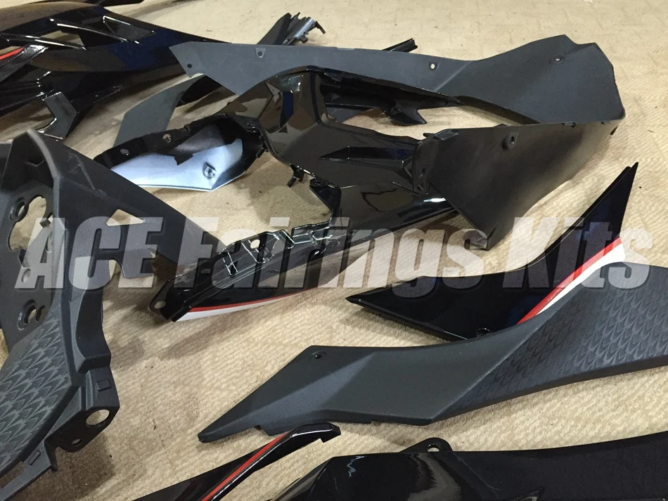 

New ABS fairing kit for Kawasaki Ninja300 EX300 300R 2013 2014 2015 2016 13 14 15 16 17 Fairings set(Injection mold) black white