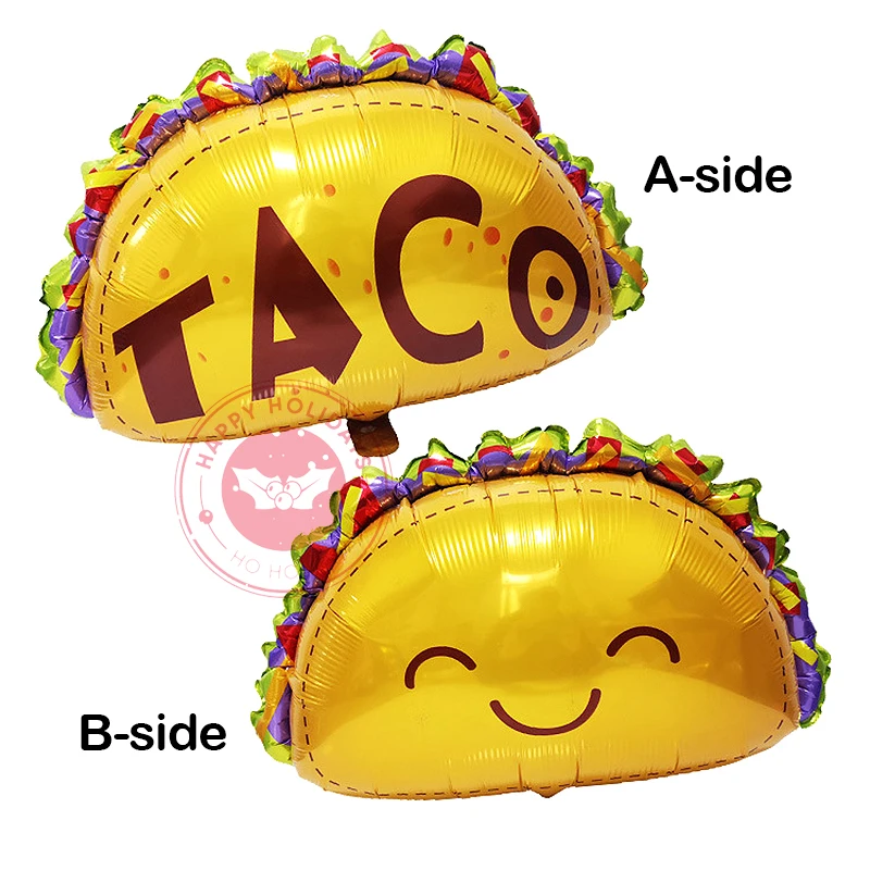 

1pc Mexico Food Festival Party Decoration Fruit Balloons Tropical Cactus Pineapple Watermelon Aluminum Film Inflation Balloons