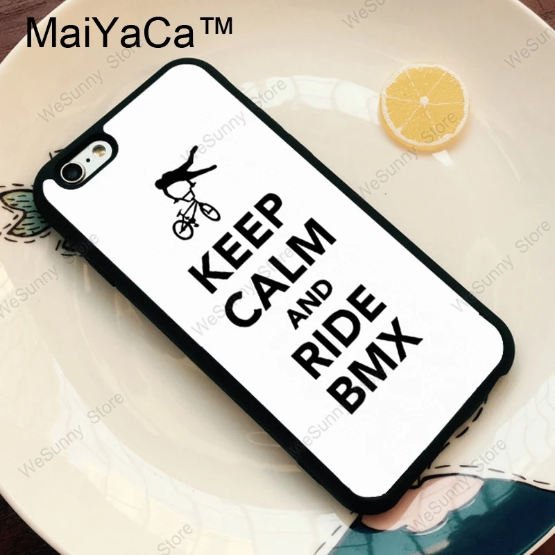 MaiYaCa BMX велосипед Экстремальные виды спорта, ТПУ чехол для iPhone 11 Pro MAX X XR XS MAX 6 6s 7 8 плюс 5S чехол на заднюю панель