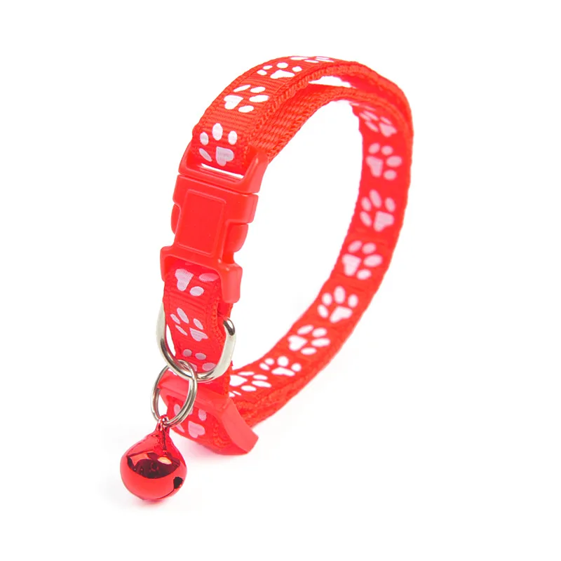 

Colorful Pet Supplies Cat Collar With Bell Adjustable Buckle Collar Cat Pet Supplies Cat Accessories Collar Small Dog Chihuahua