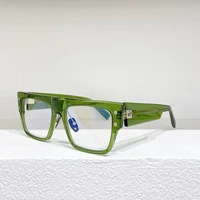 green transparent color black white square high quality bpx116 womens prescription glasses fashion mens myopia frame
