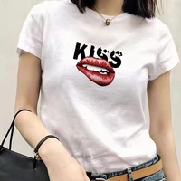 2021 vintage harajuku 90s graphic tees tops sexy lips tshirts women funny t shirt white tshirt female clothing