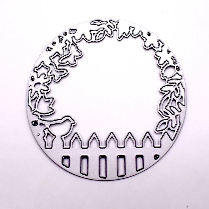 Металлический трафарет для вырезания сада цветов сделай сам скрапбукинга