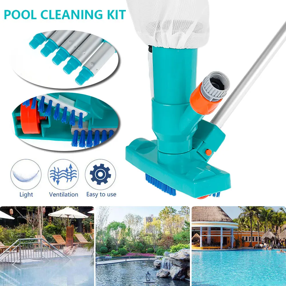 

Swimming Pool Vacuum Cleaner Head Brush Cleaning Tool Suction Head Pond Fountain Vacuum Cleaner Brush Hot Spring Vacuum Cleaner