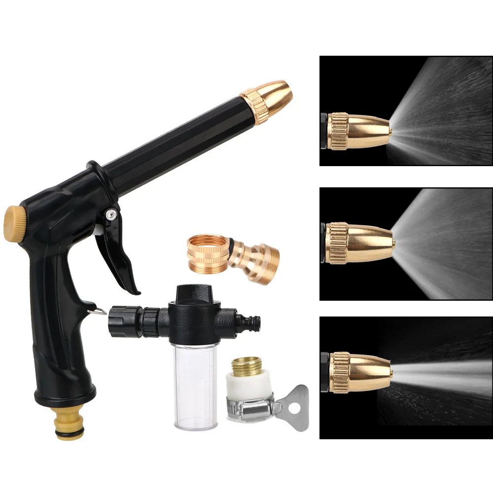 

Cleaning Tools For Cleaning Car Wash Machine Garden Nozzle Sprinkler High-pressure Water Gun Foam Water Gun Portable
