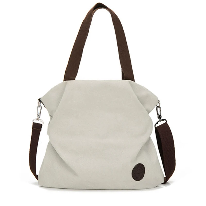 Large Pocket Casual Tote Women's Handbag Shoulder Handbags Canvas Capacity Bags For Women Messenger Bags