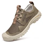 Кроссовки мужские сетчатые для активного отдыха, дышащие Сникерсы для скалолазания, дышащие, большие размеры 39-50, летняя обувь