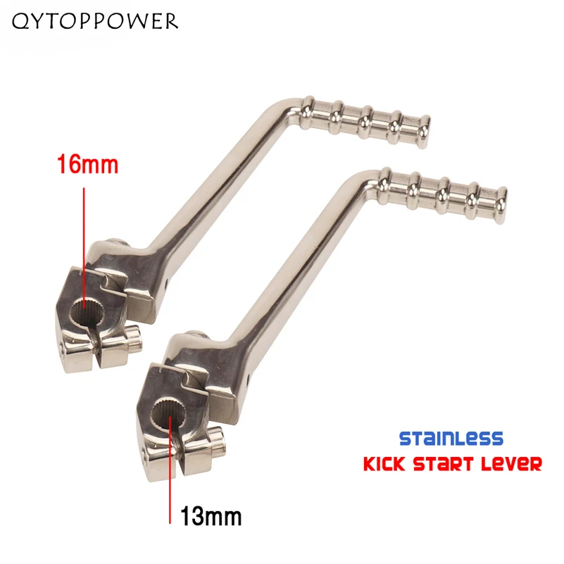 Универсальный рычаг стартера из нержавеющей стали 13/16 мм для 50 70 110 125 140 150 160 cc Kayo