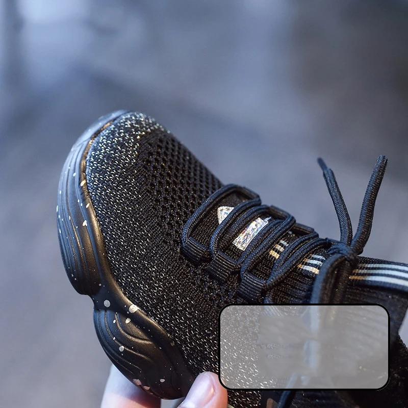 Детские спортивные кроссовки слипоны Повседневные для маленьких девочек