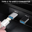 Автомобильный адаптер USB C Type C на USB 3,0 адаптер Thunderbolt 3 Type-C адаптер OTG кабель для Macbook pro Air Samsung S10 S9 USB OTG