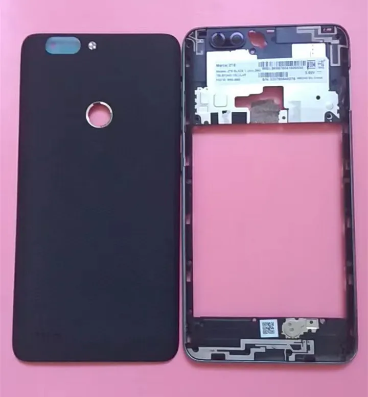 

Original Rear Housing For ZTE Blade Z Max Z982 Back Cover Front Middle Frame Repair Replace Phone Battery Door Case + Logo