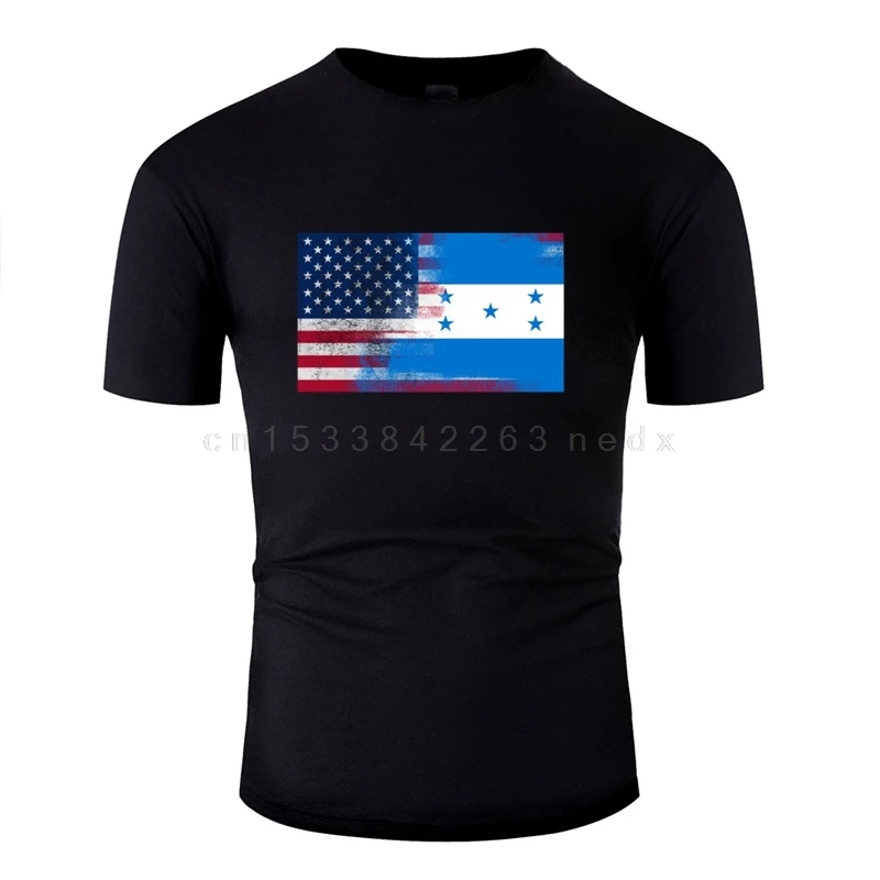 

Футболка Create с флагом гондурасского Америки, половина Гондураса, Мужская футболка с американским флагом, Симпатичные мужские футболки, потрясающая уличная одежда