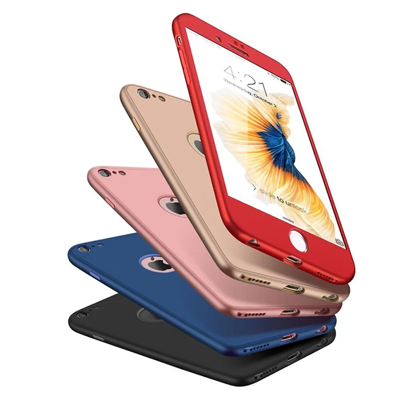 PEIPENG luxury 360 Full Protective Phone Case For iPhone X XR Xs Max 10 Ultra-thin Cover 8 7 Plus 6 6s cove | Мобильные телефоны и