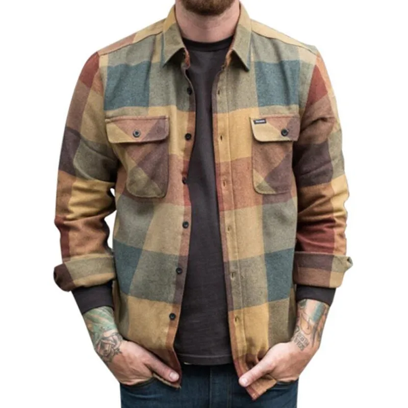 

Men's high quality casual long sleeve shirt man Pure cotton shirts M-3XL