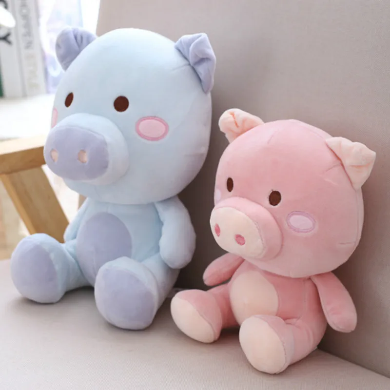 Мягкая мультяшная игрушка в виде животных милая плюшевая Свинки мягкая кукла Kavaii